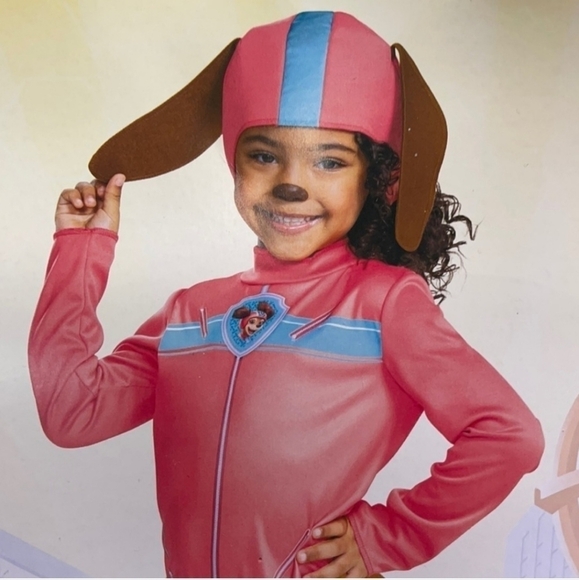 NWT Paw Patrol The Movie Liberty Dog Halloween Costume 2T Outfit & Hat Cute New - Picture 3 of 8